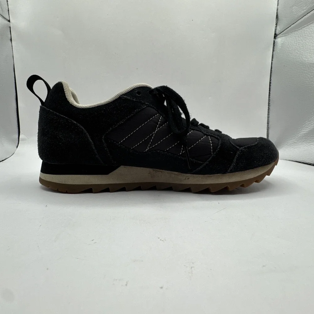 Merrell Alpine‎ Black Suede Womens 6 Trail Hiking Shoes Sneaker J95376